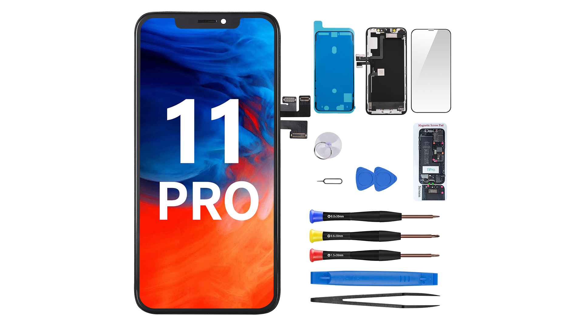 Amazon.com: CYKJGS for iPhone 11 PRO Screen Replacement with Ear