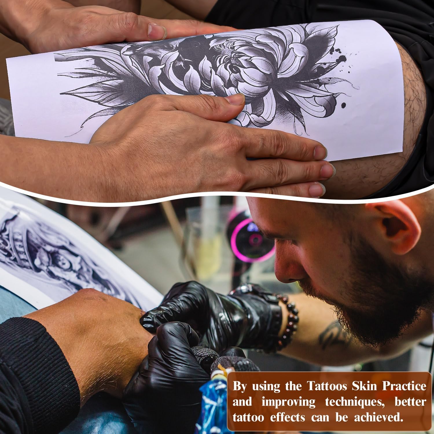 70 Pcs Tattoo Skin Practice Kit - Image 3