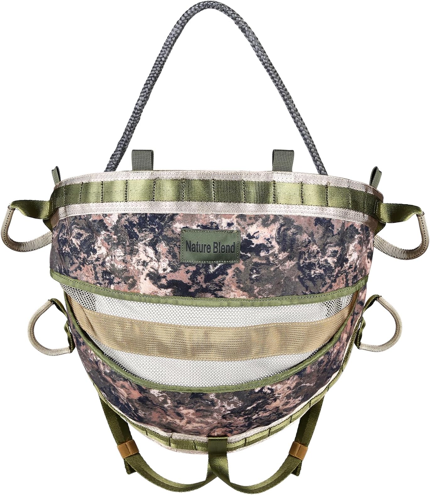 Hunting Saddle, Ultra Comfortable Tree Saddle, Lightweight Treestands Accessories for Hunting, Adjustable Tree Climbing Saddle, Essential Saddle Hunting Gear, Includes Bridge