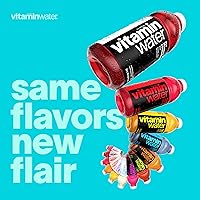 Vista 7 de vitaminwater Paquete de variedad cero agua mejorada con nutrientes con vitaminas, 20 onzas líquidas, paquete de 12