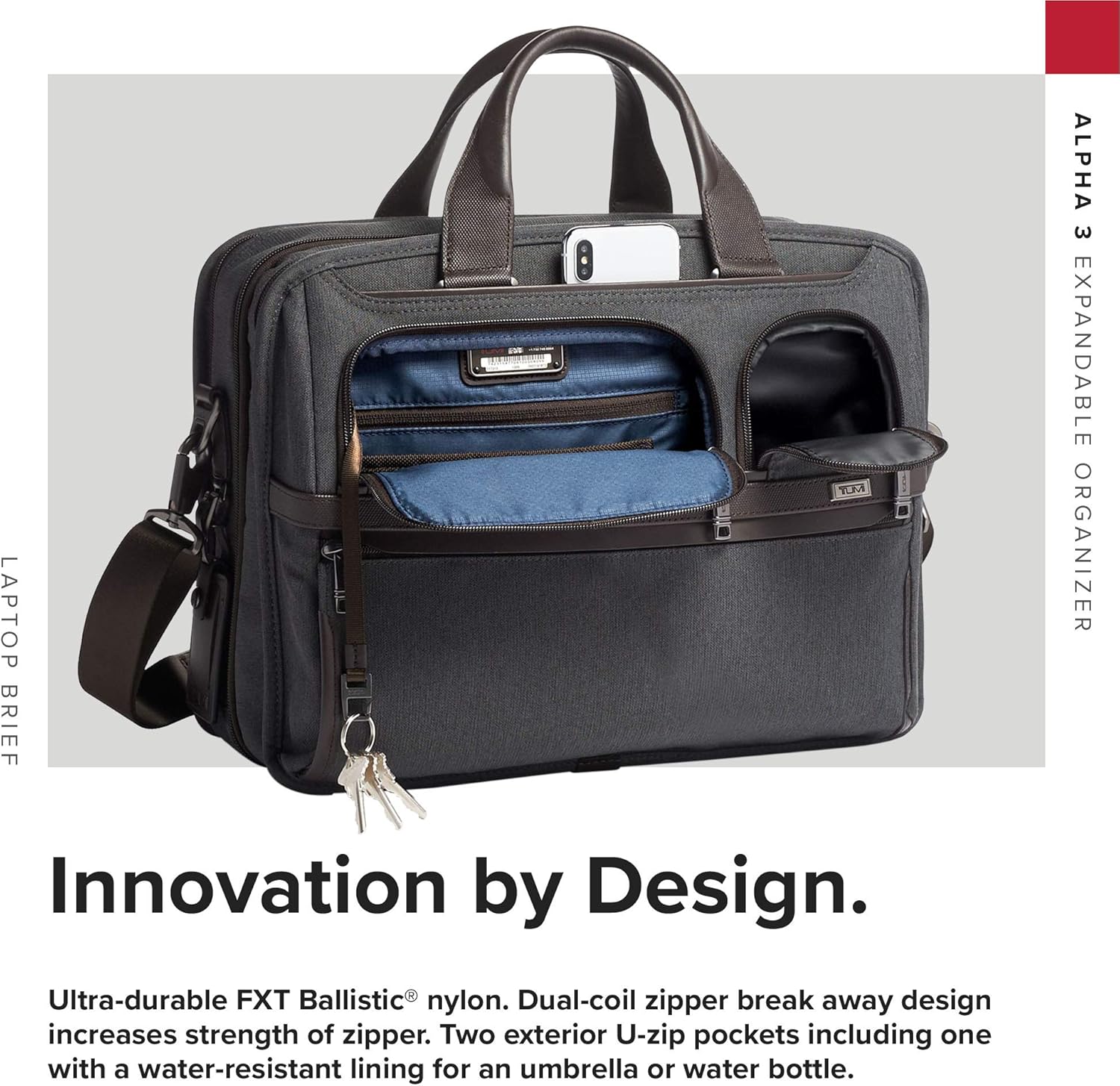 tumi organizer brief