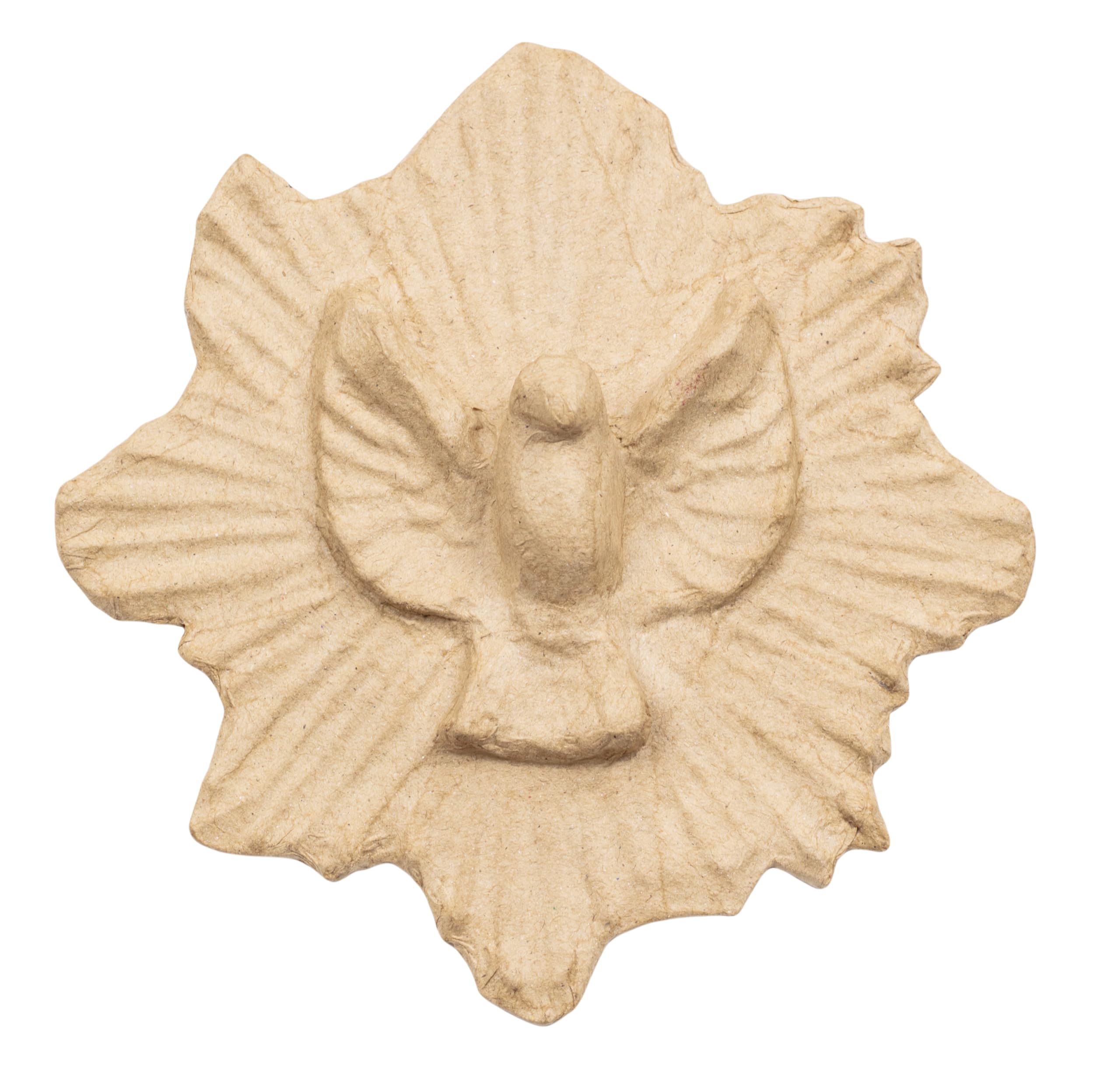 Décopatch AC926C - Brown Papier-mâché Stand 5.5x15x16 cm, Ex-voto Dove - DIY - Customisable Décor - Completely Personalise - Creative + Leisure Activity