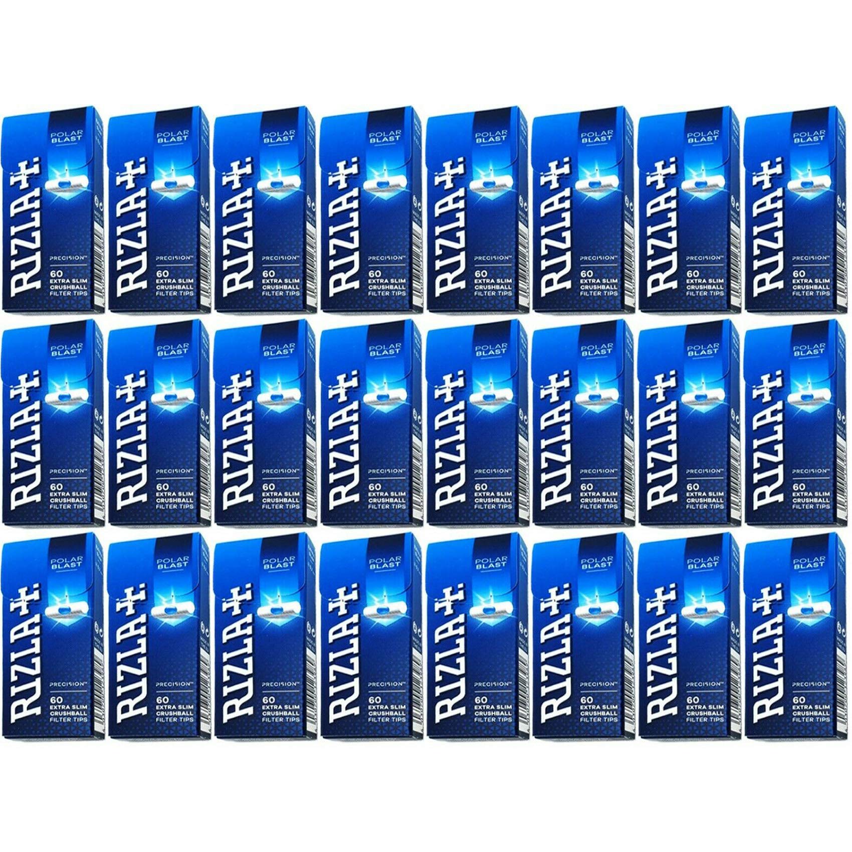 Buy 602880 x RIZLA Polar BLAST Filter Tips CRUSHBALL Smoking MENTHOL