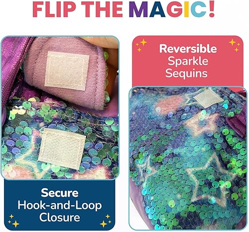 Vista 39 de Juego Little Jupiter unicornio de felpa, elefante rosado de felpa, Azul claro