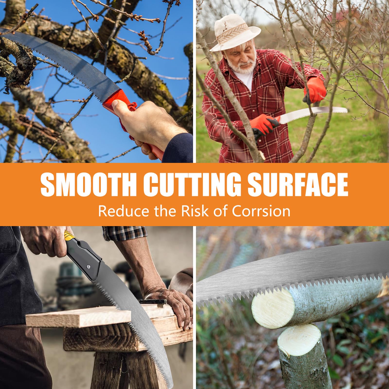 GJK 15" Pruning Saw Blade - Fiskars Replacement -7