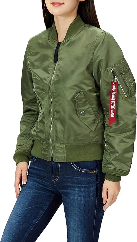 Amazon アルファ インダストリーズ アウター Ma 1 ミリタリーブルゾンta7010 レディース コート ジャケット 通販