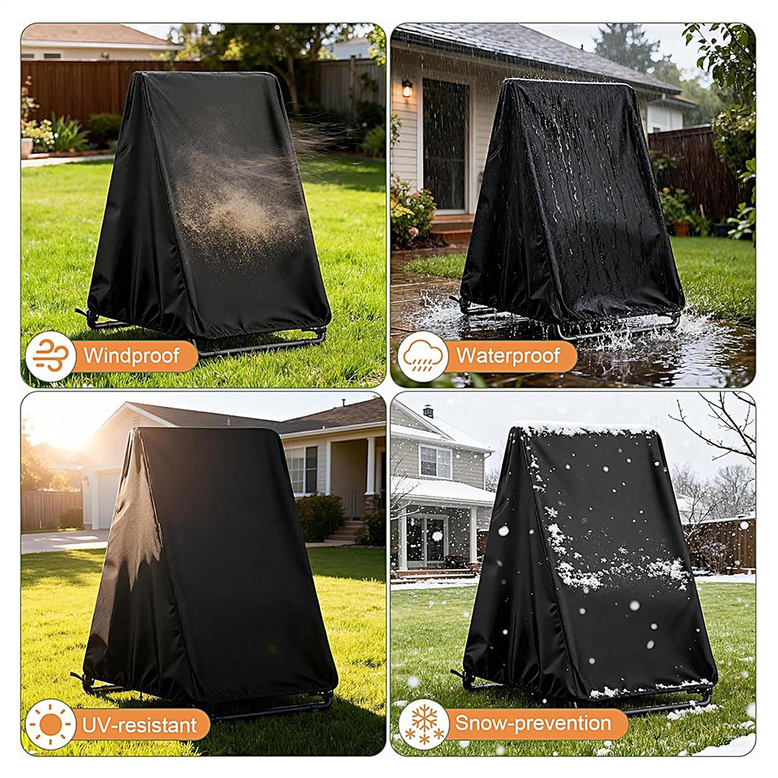 Coperture Per Dondolo Da Esterno Antipolvere Impermeabile Resistente | Copertura Per Dondolo Da Giardino Per Amaca Mobili A Dondolo Tettuccio Patio Giardino Portico Campeggio Giardino Di