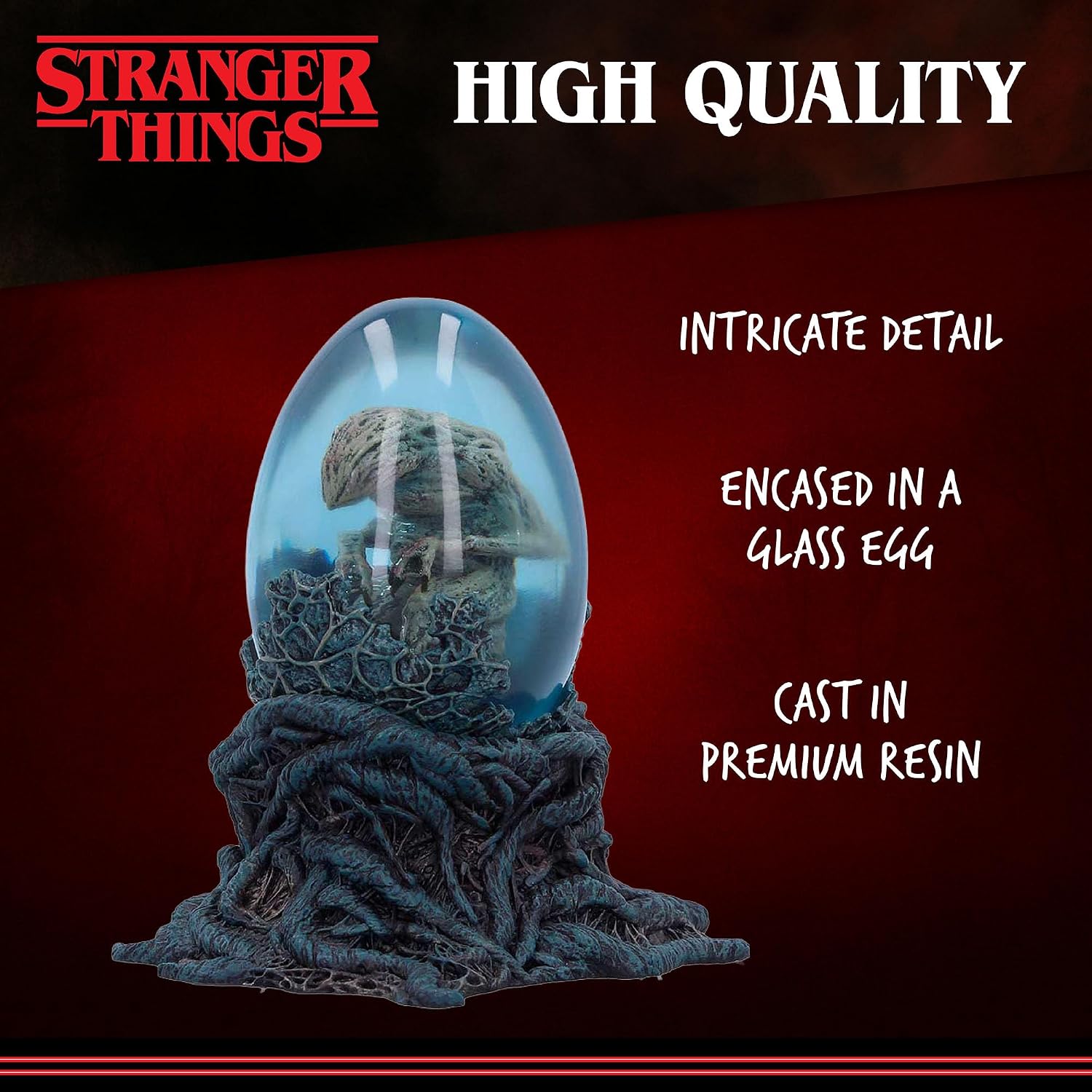 Nemesis Now Stranger Things Demodog Box 16cm - Officially Licensed Upside Down Collectible Storage Box, Horror Sci-Fi Decor, For Fans of the TV Show