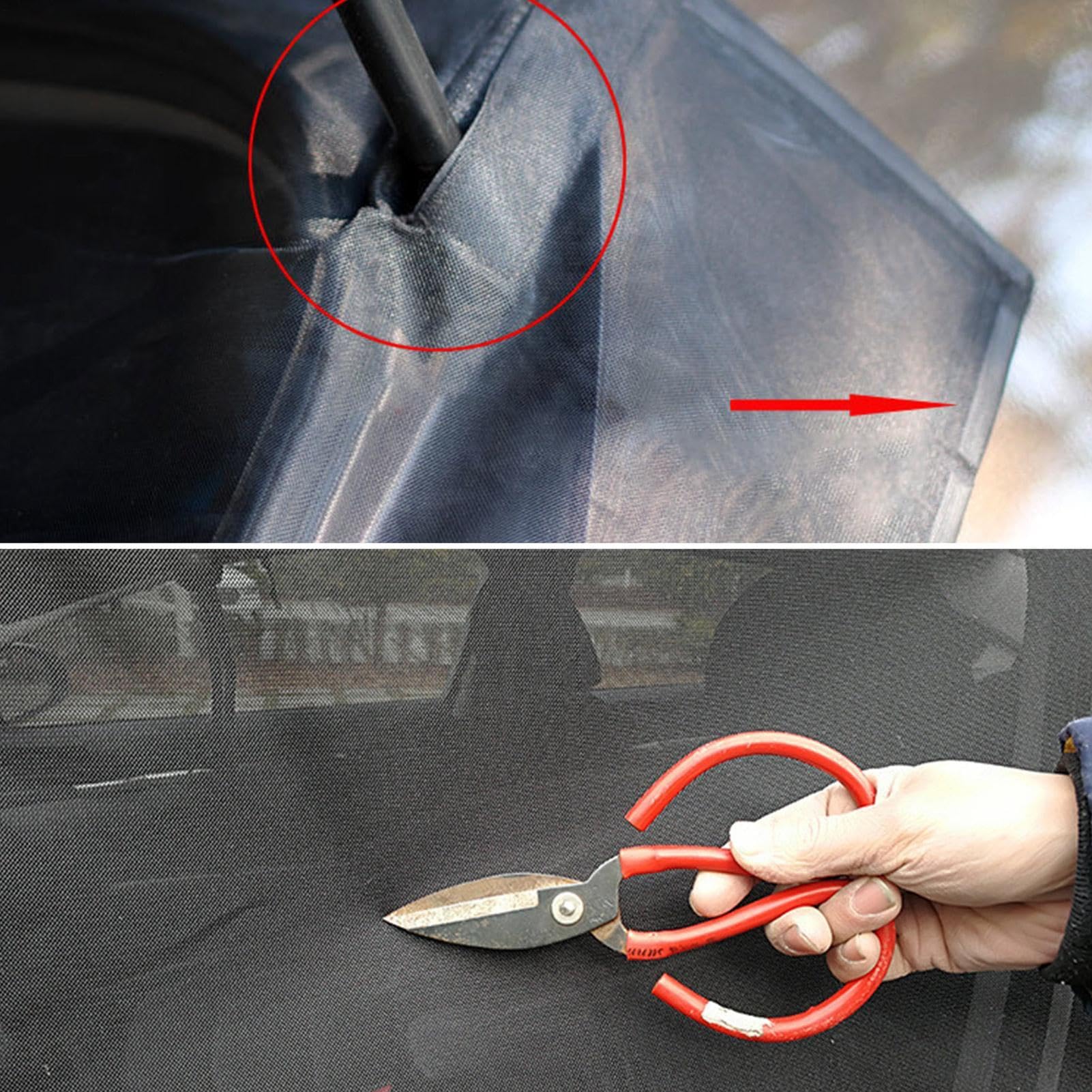Siatka na tylną klapę samochodu, siatka na klapę bagażnika samochodu