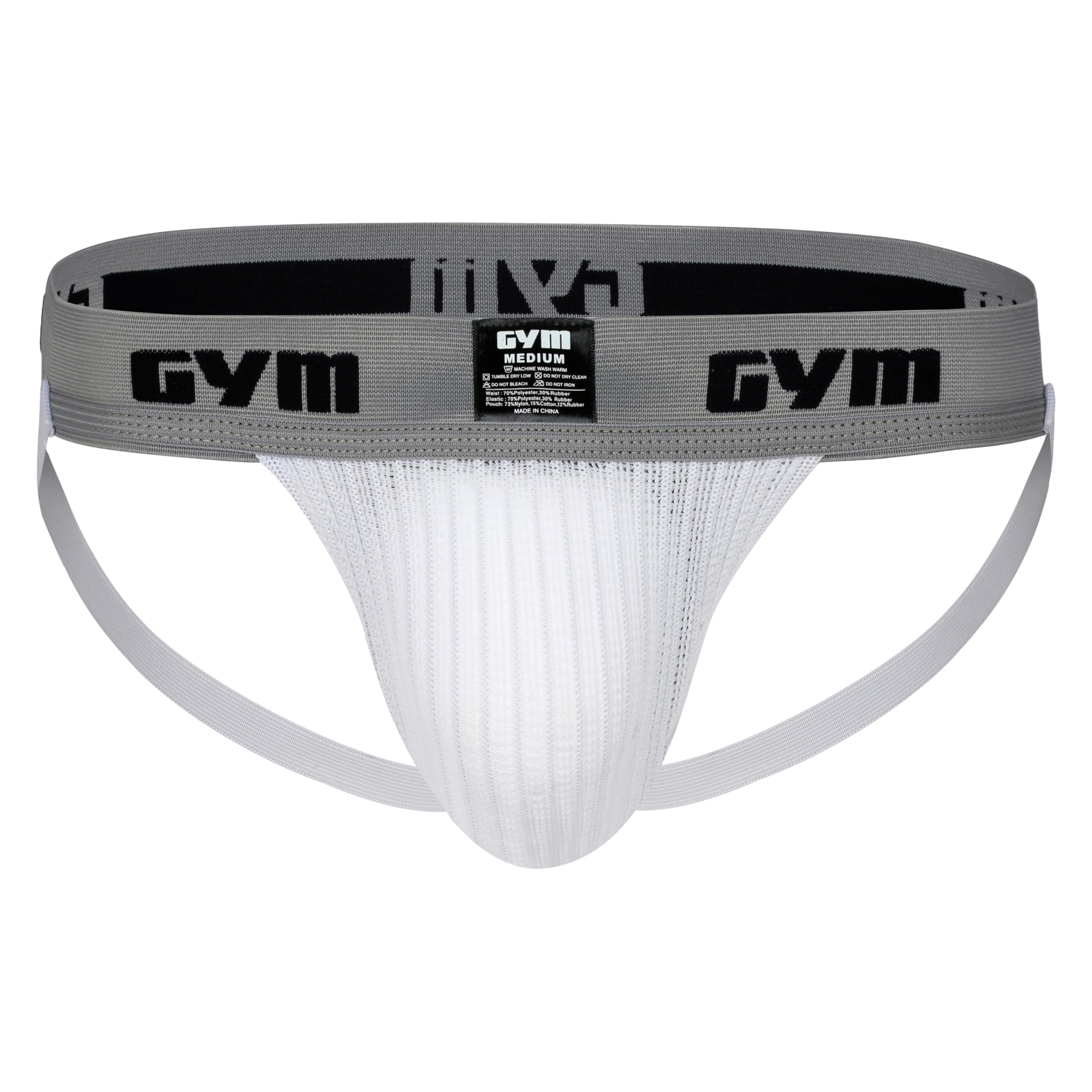 Gym Workout Jockstrap with 2" Waistband
