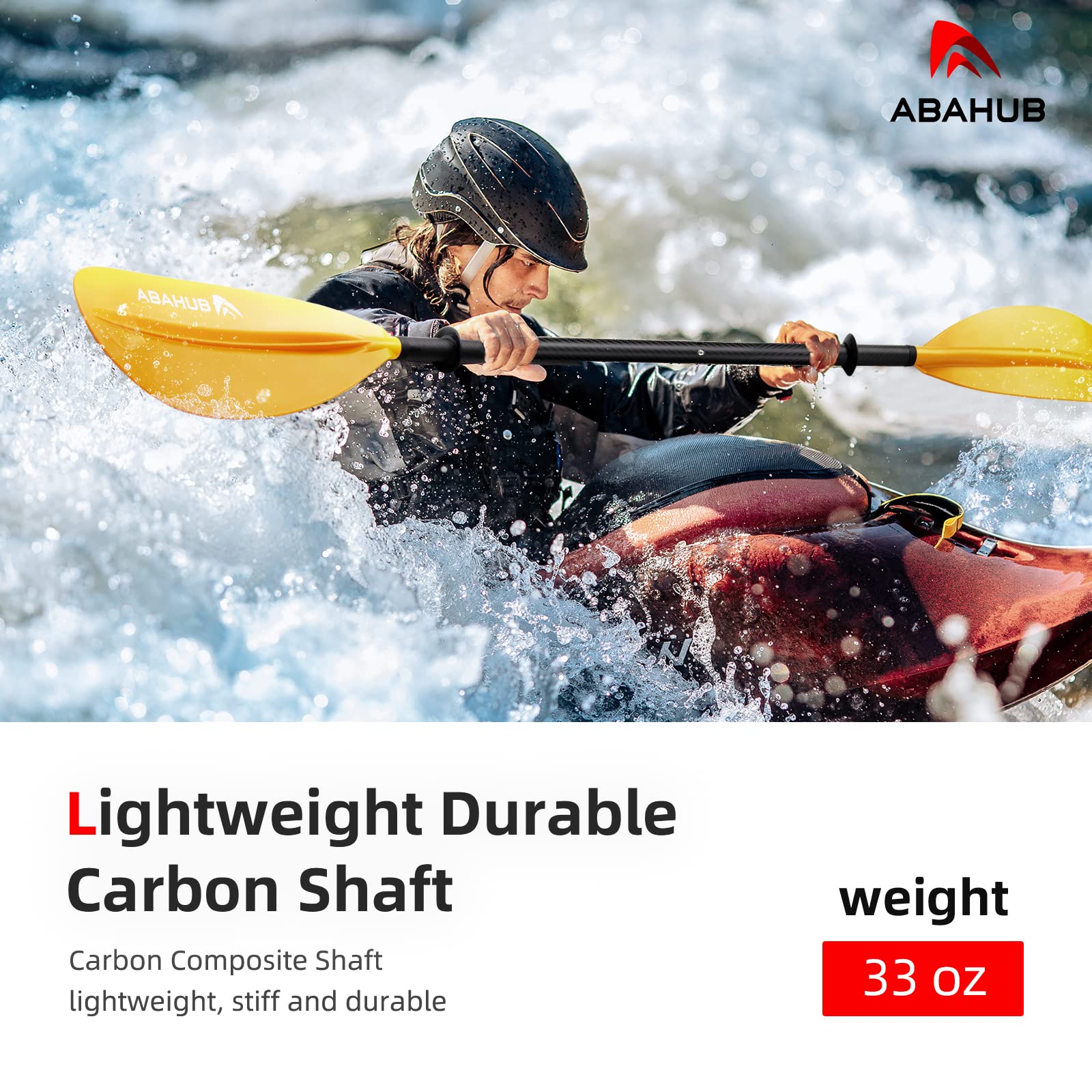 Amazon | Abahubカーボン カヤックパドル ボート用 230cm カヤック