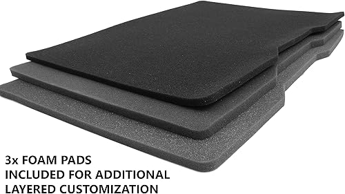 Miniatura 3 de CASEMATIX Funda rígida impermeable para laptop de 15.6 a 17 pulgadas, compatible con laptops Razer Blade Gaming 17, Stealth y más accesorios de