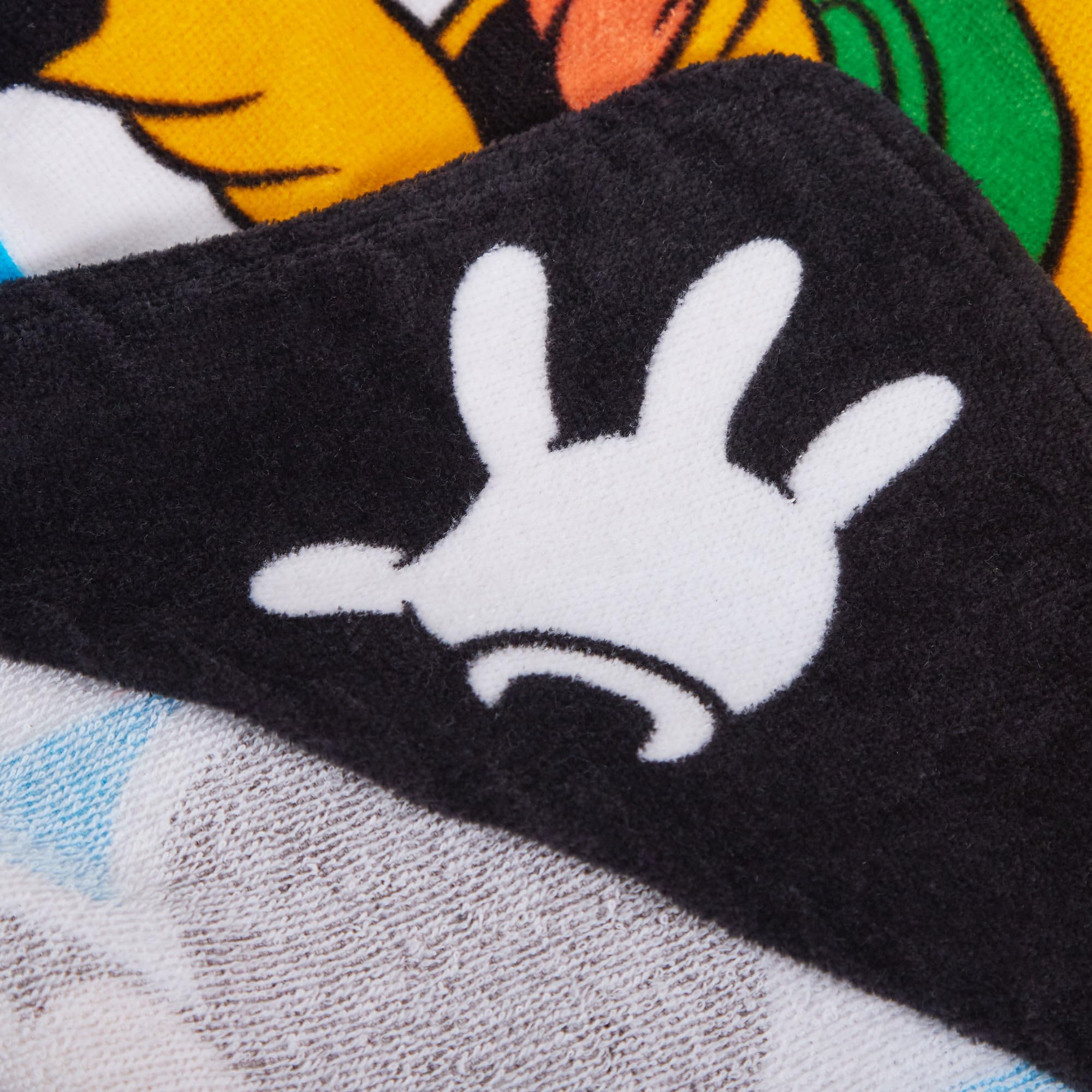 Disney Mickey Mouse asciugamano con cappuccio 100% cotone bambini vestire Mickey Poncho spiaggia asciugamano nuoto Wrap
