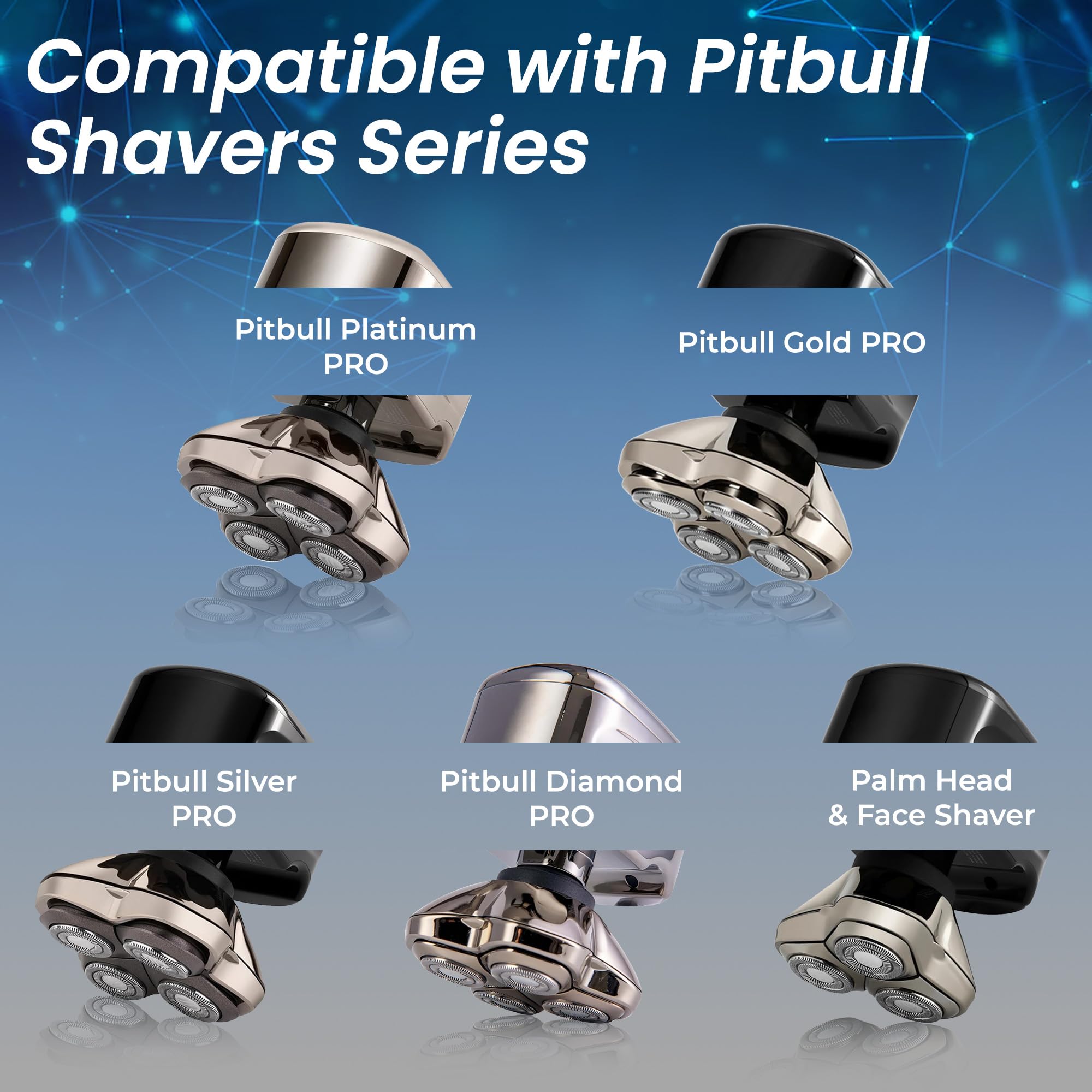 Amazon.co.jp: スカルシェーバー Pitbull Gold PRO & Silver 対応