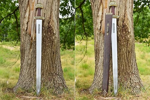 Miniatura 2 de Battle Merchant - Espada Vikinga Rus - Tipo Petersen E2 - Gnezdovo - L-13 Carretilla - Siglo X