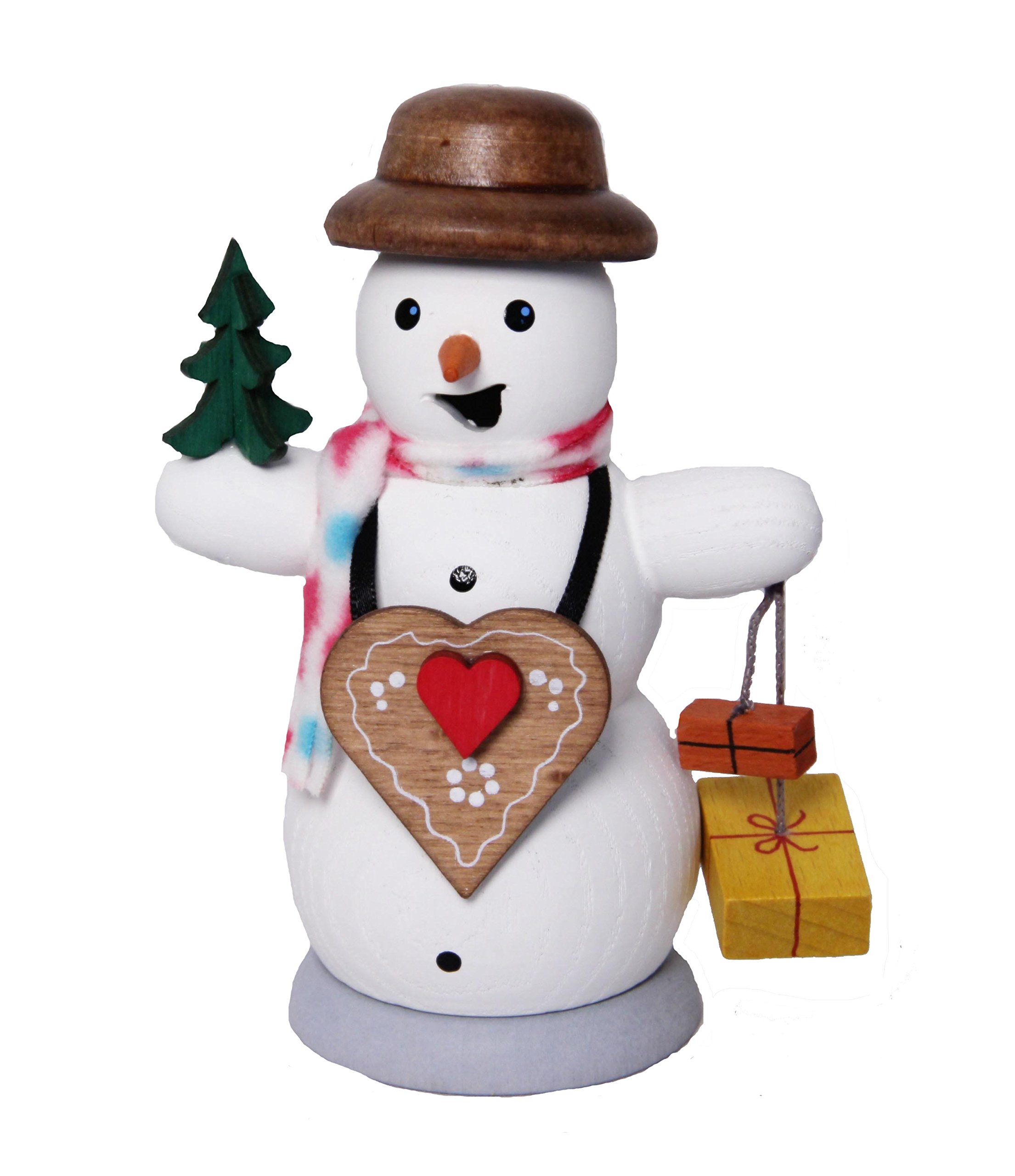 Kuhnert Muñeco de nieve con corazón de pan de jengibre