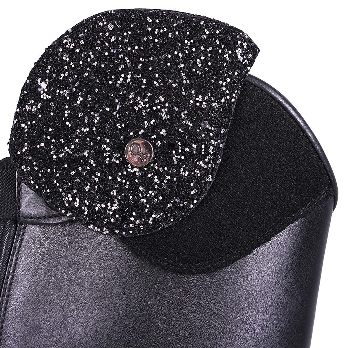 QHP Bottes d'équitation Romy Junior High 38 Noir