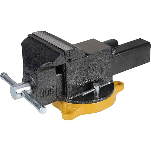 Olympia Tools Bench Vise 38-605, 5 Inches , Gray