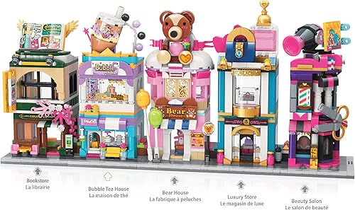 Miniatura 5 de City Corner - Bear House - 281 Piezas, Multi (ID01075C)