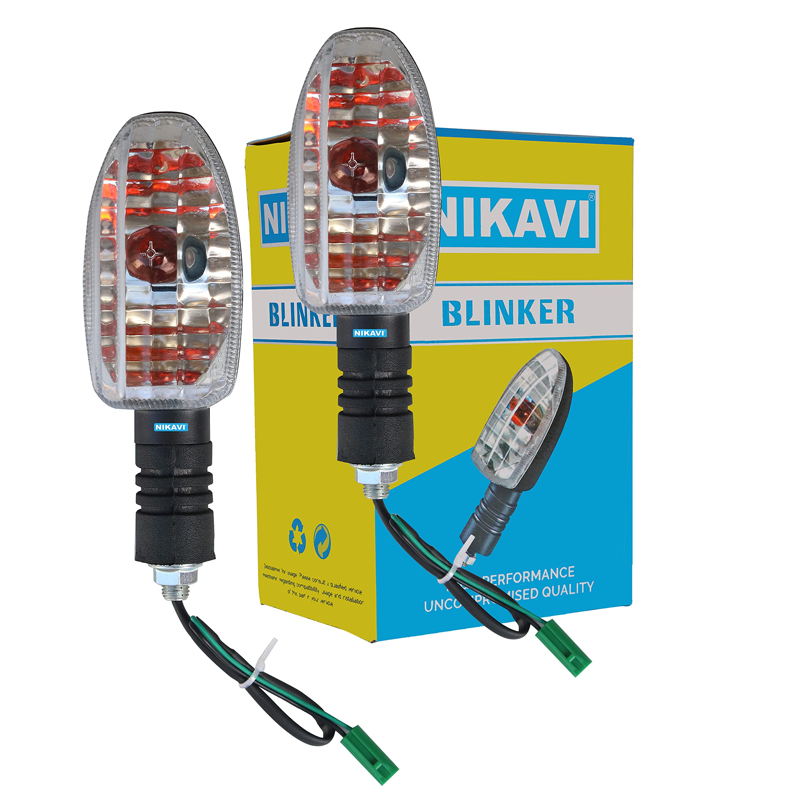 NIKAVI INDA15 Blinker Indicator Assly. Compatible for Bajaj Pulsar 200cc (Set of 2)-image-40