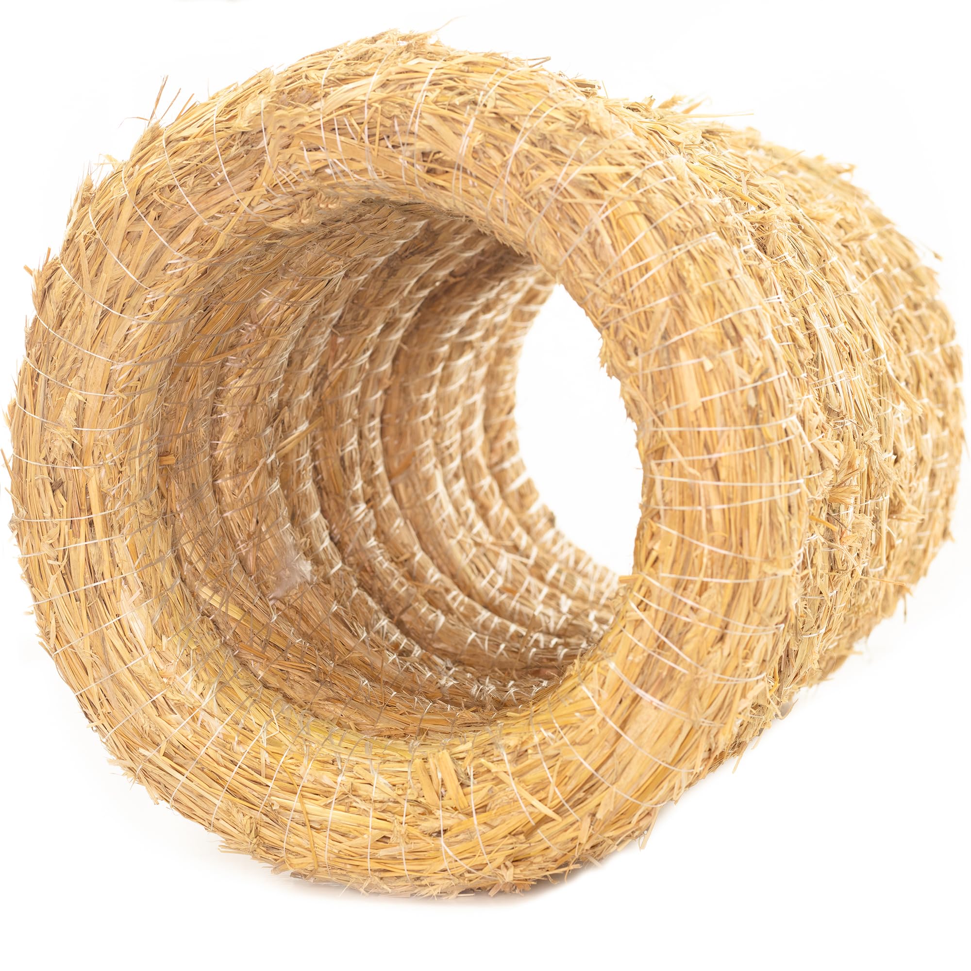 Strohkränze 10er Set - Gebunden Für Deko, Ø 35cm