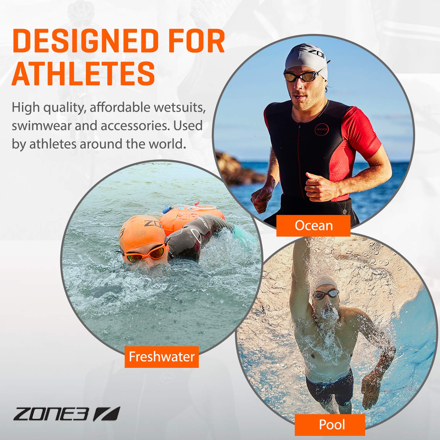 ZONE3 Vision Max - Máscara de natación con sellos de silicona ultra suaves/lente panorámica antivaho, visión clara sin fugas, gafas de buceo, unisex