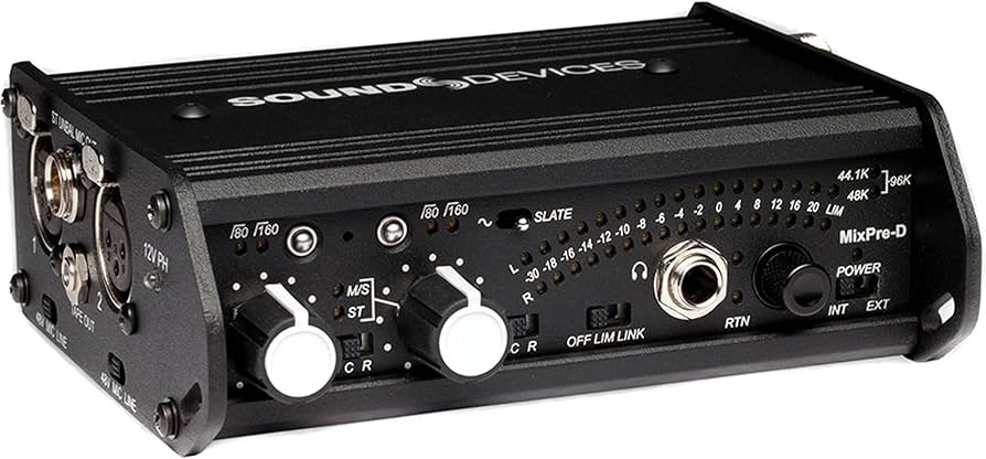 SOUND DEVICES MixPre-D マイクプリアンプ Amazon.com: Sound Devices Mezclador de campo compacto MixPre-D de
