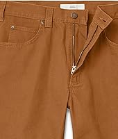 Vista 5 de Yaxa Essentials Men's Relaxed-Fit Carpenter Utility Pant with Tool Pockets - Discontinued