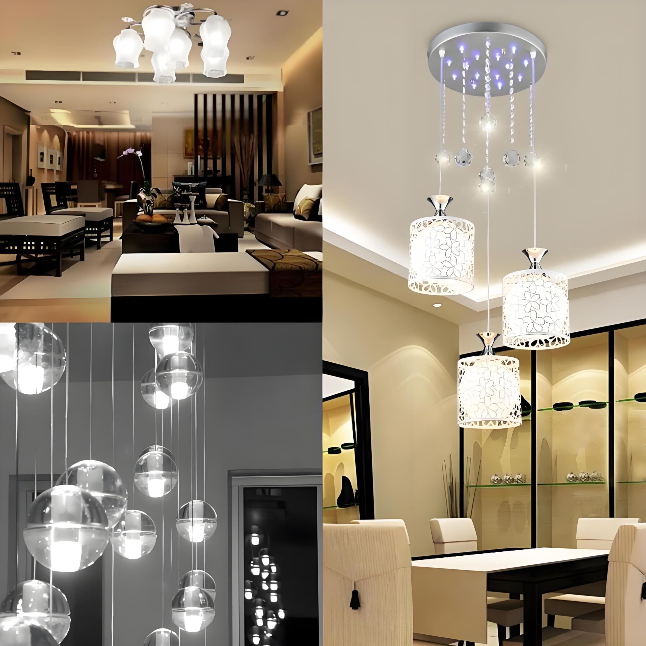 Lot De 5 Ampoules LED E14 Intensité Variable 7W - Culot Edison, Blanc Chaud, Angle 360°, Pour Hotte, Lustre, Cuisine