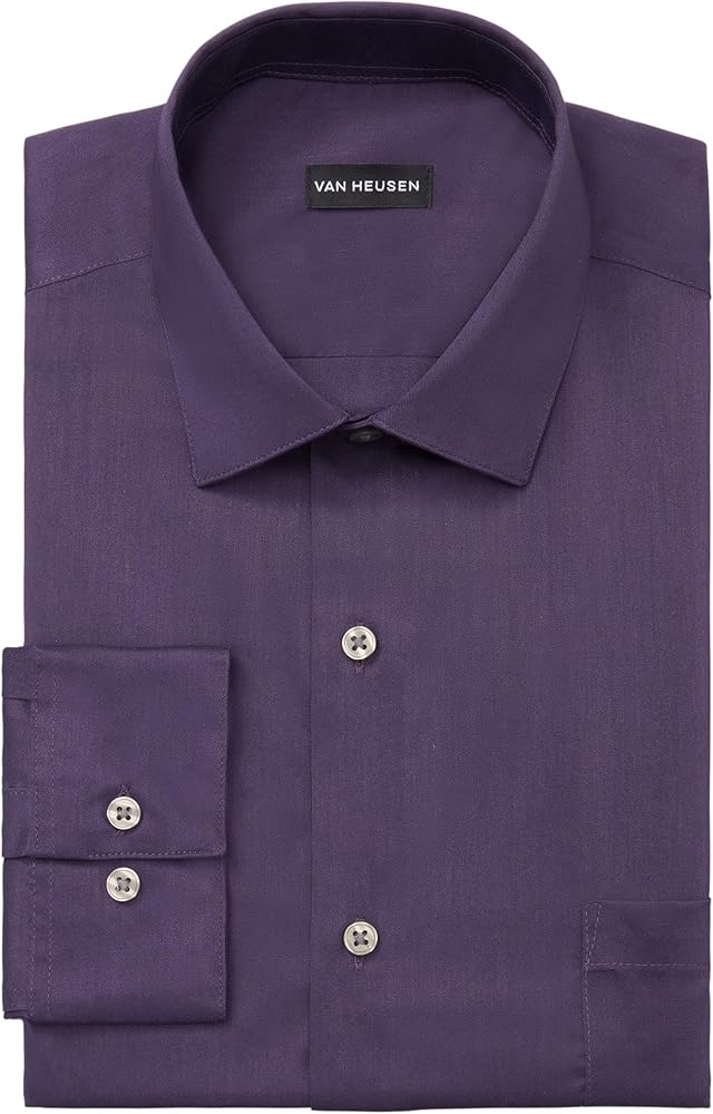 Amazon.com: Van Heusen Men's Big FIT Dress Shirt Ultra Wrinkle Free Flex  Collar Stretch (Big and Tall) : Clothing, Shoes & Jewelry