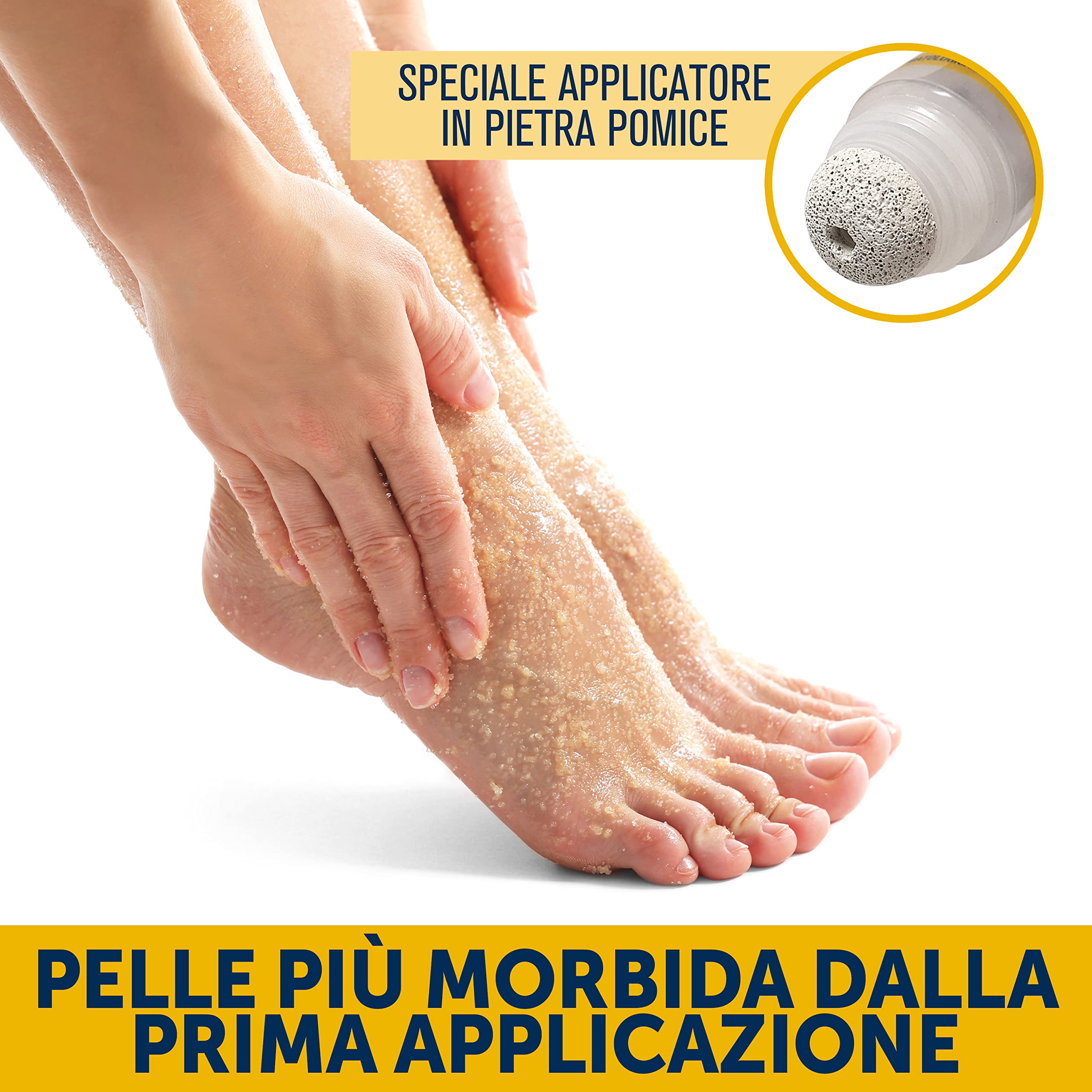 Podovis - Ligne Callosité, gommage, avec effet peeling, favorise le renouvellement de l'épiderme