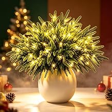 Twinkling Enchanted Evergreen Pine Tree with Led Lights 5/10 Pine,5*Pine