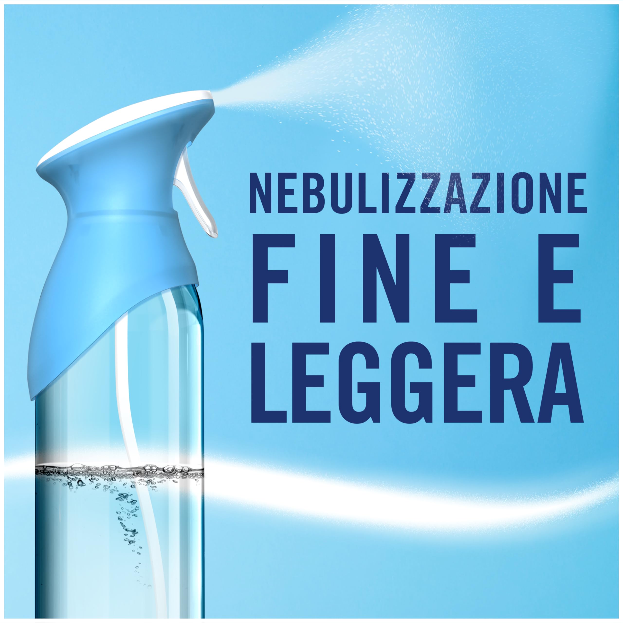 Ambi Pur Deodorante Ambiente Spray, Confezione da 6 Deodoranti, Fragranza Lenor Oro e Fiori di Vaniglia, Combatte Gli Odori In Qualsiasi Stanza Della Casa