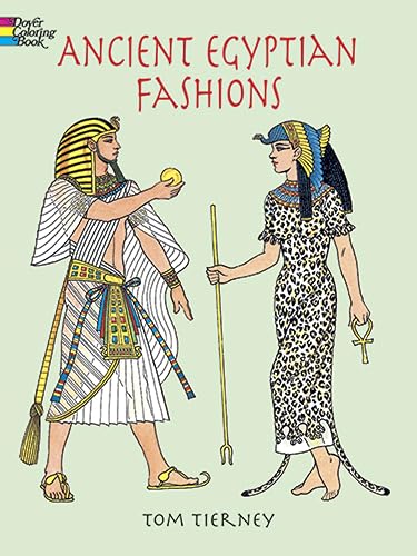 Ancient Egyptian Fashions Coloring Book (Dover Fashion Coloring Book)