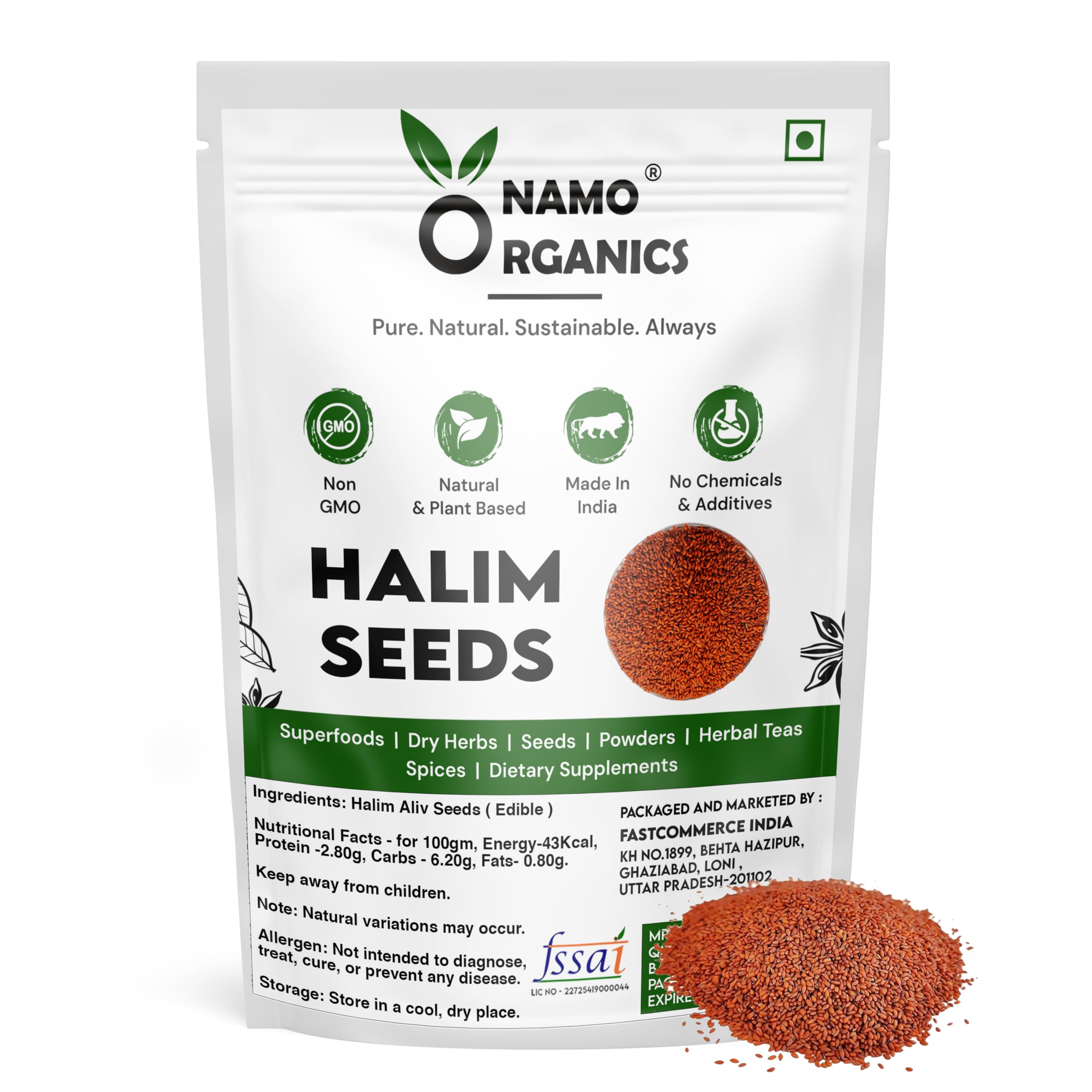 Halim Seeds 900 Gm