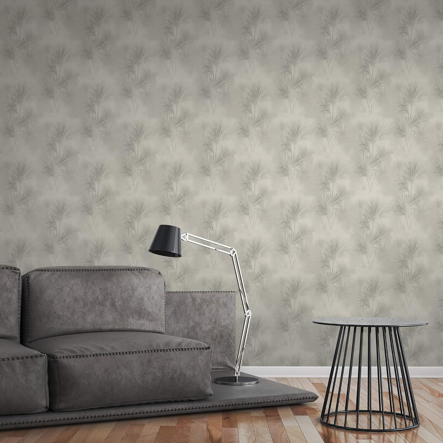 A.S. Creation 37275-1 non woven wallpaper Exotic Life, grey