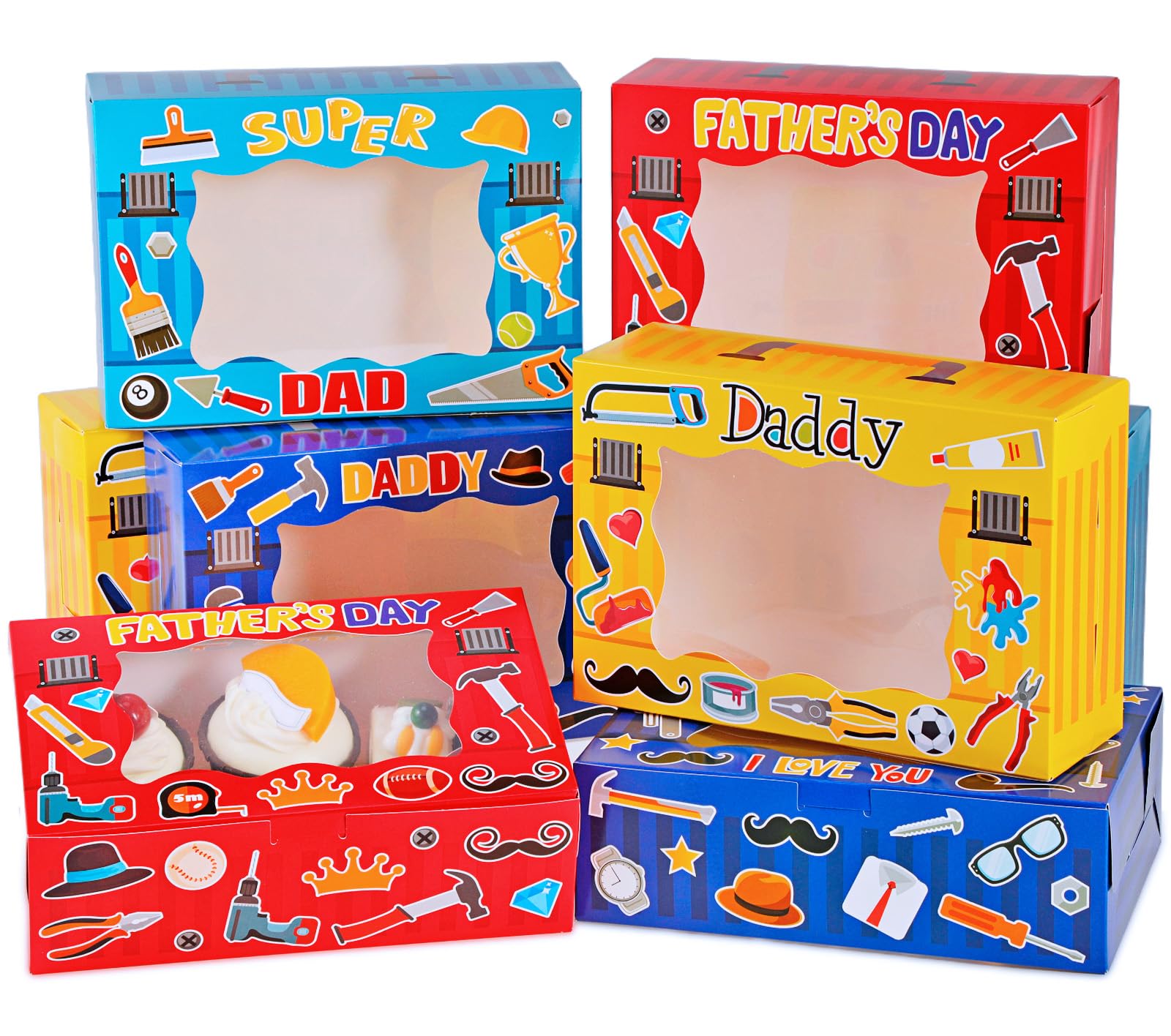 Oh,My Dad!! Blu-ray BOX〈4枚組〉 [特典]非売品ノート Amazon.com: HOWAF Happy Father's Day Cookie Boxes with Transparent