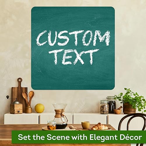 Miniatura 223 de My Sign Center - Letrero personalizado, 11 colores de fuente, 13 estilos de fuente, 4 opciones de agujero, 22 tamaños, 8 x 32 pulgadas, sin óxido,