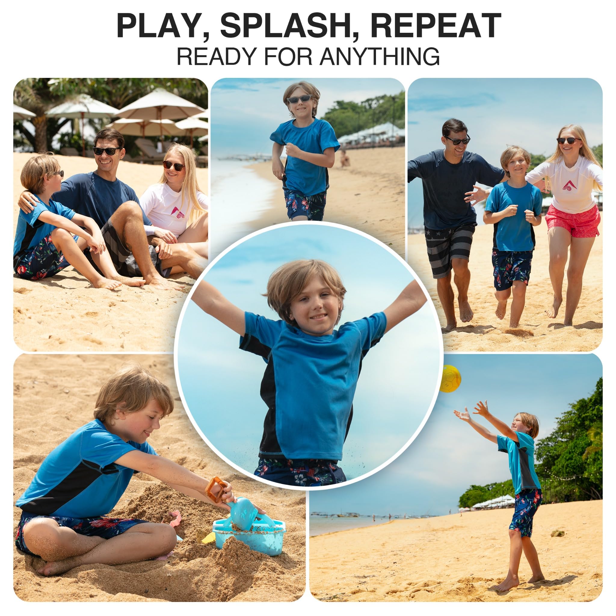 Kanu Surf Camicia Rash Guard Bambino