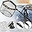 PLUSINNO Floating Fishing Net for Steelhead, Salmon, Fly, Kayak, Catfish, Bass, Trout Fishing, Rubber Coated Foldable Landing Net with Telescoping Pole Handle, Fishing Gear and Gifts for Men (1.5M)