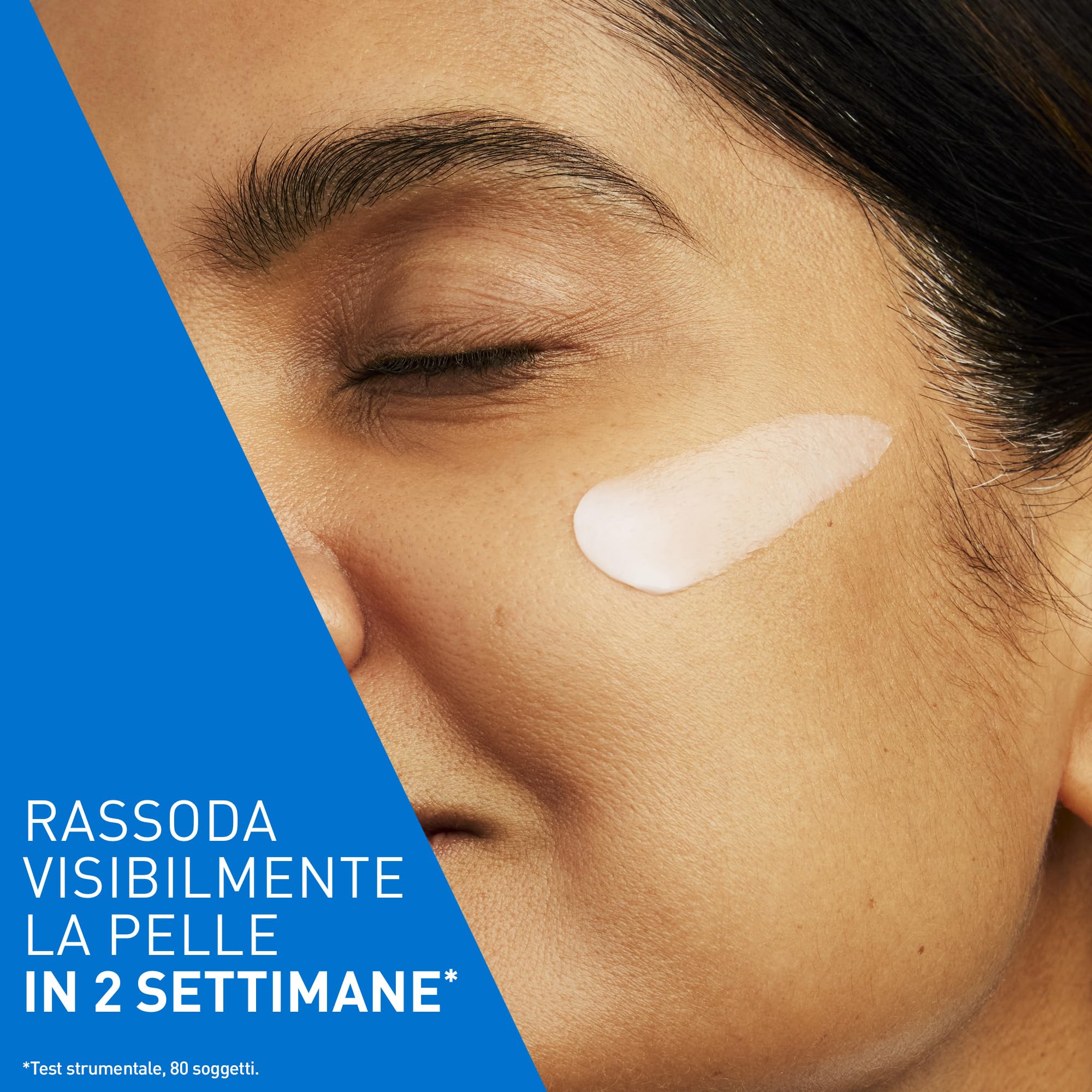 CeraVe Skin Renewing Crema Viso Peptidi, Per Pelle con i Primi Segni dell'Età, Pelle più Idratata, Elastica e Tonica, Con Complesso di Peptidi, 3 Ceramidi Essenziali e Niacinamide, 48g
