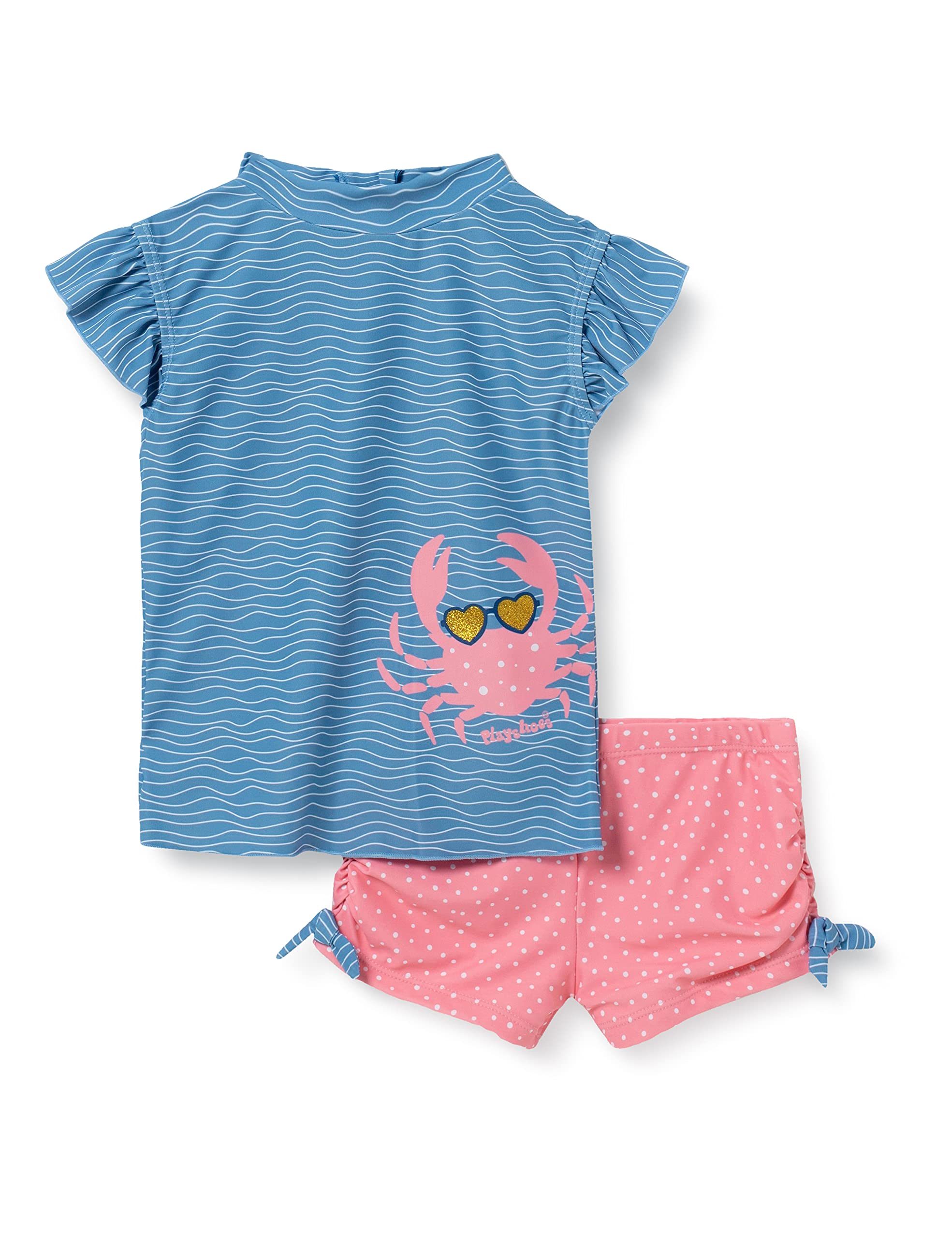 Playshoes Unisex Kinder Uv-Schutz Bade-Set zweiteilig Schwimmshirt Badeshorts Badebekleidung (1er Pack)