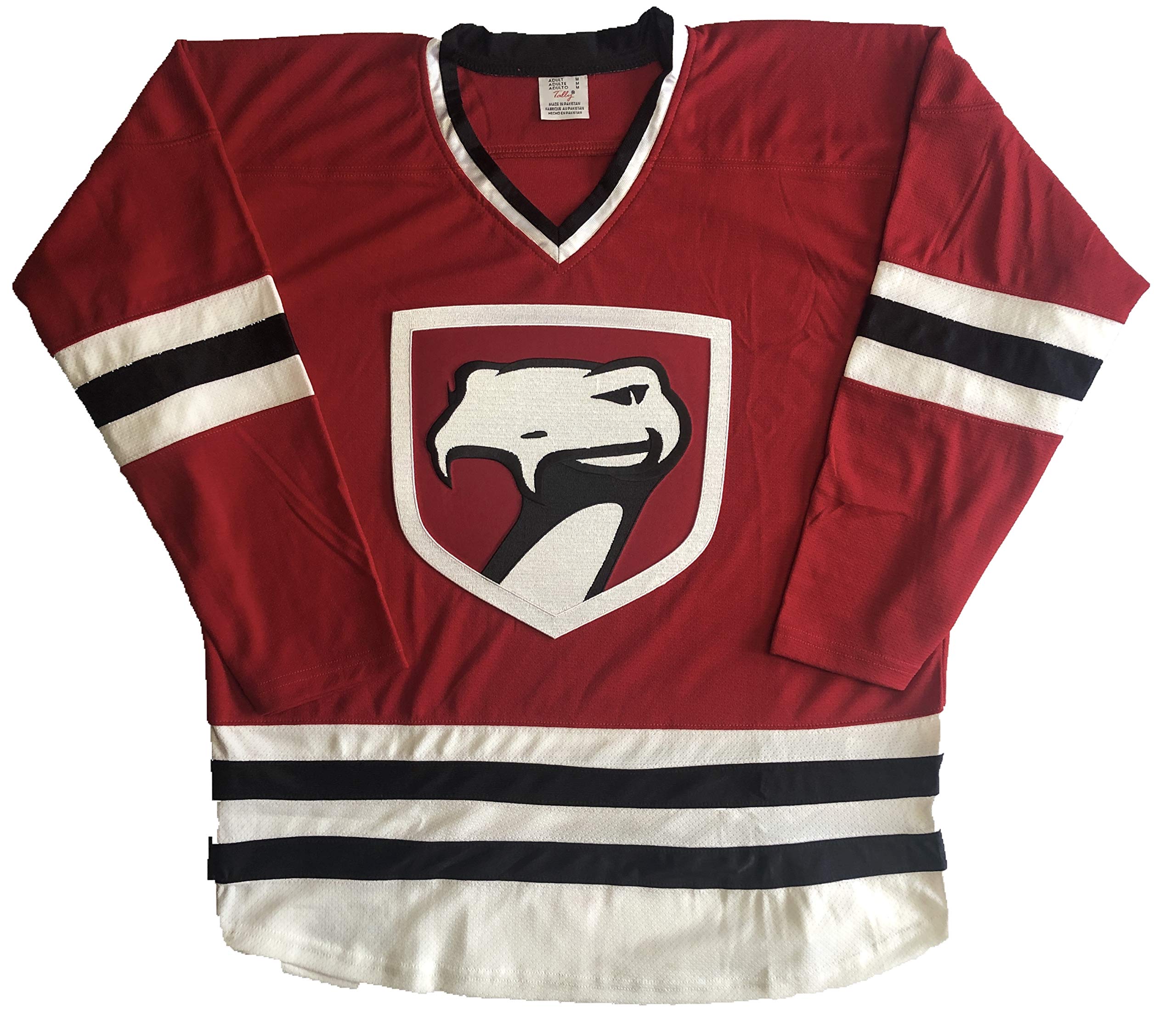 Vipers Hockey Jerseys - We are Ready to Customize with Your Name and Number (Red, Adult Medium)