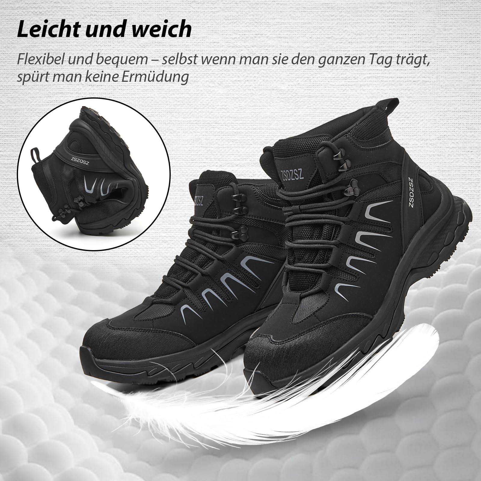 Zapatos de Seguridad Hombre Zapatos de Trabajo Mujer