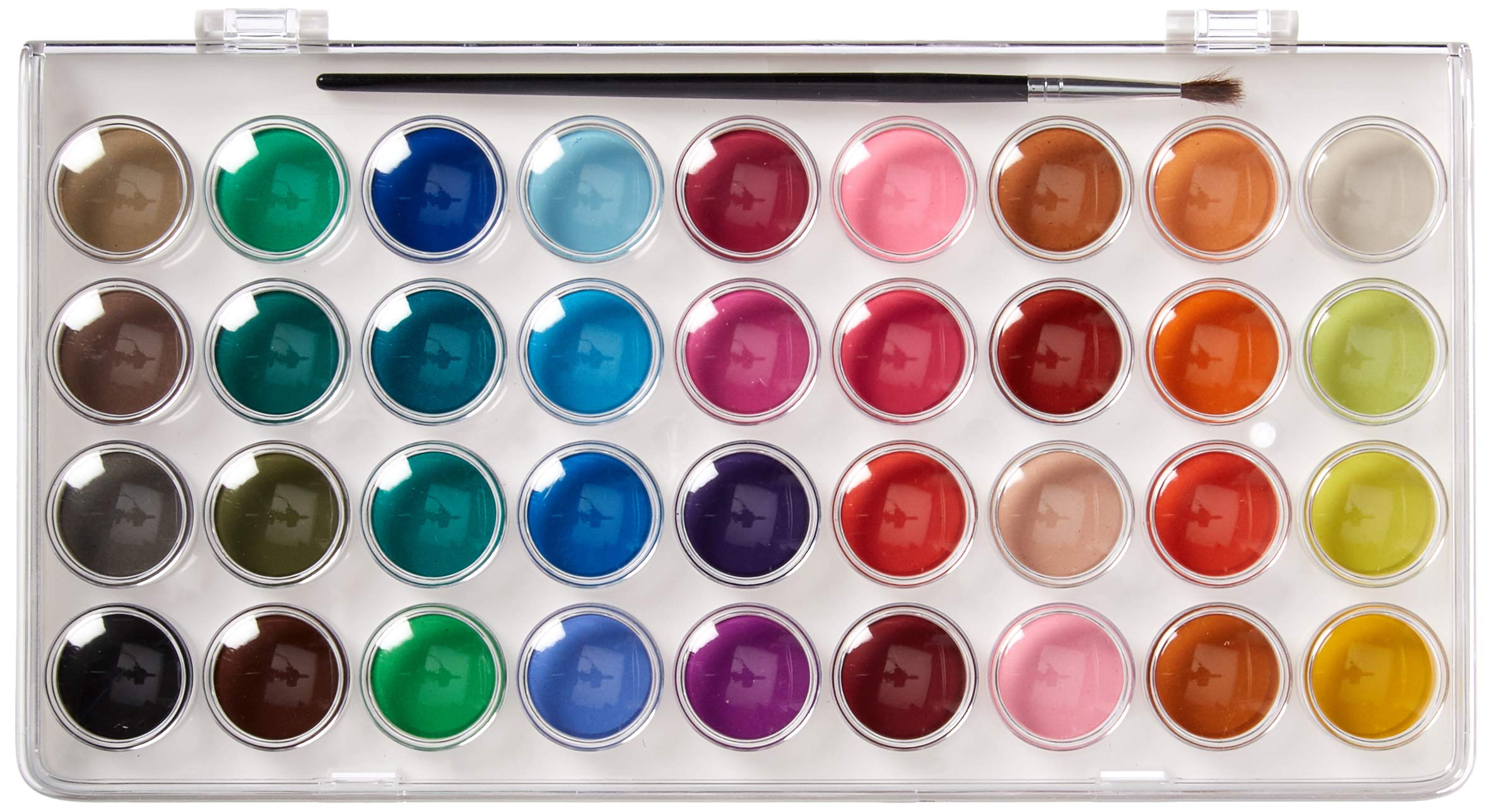 Darice Studio 71 Watercolor Pan Set: 36 Colors