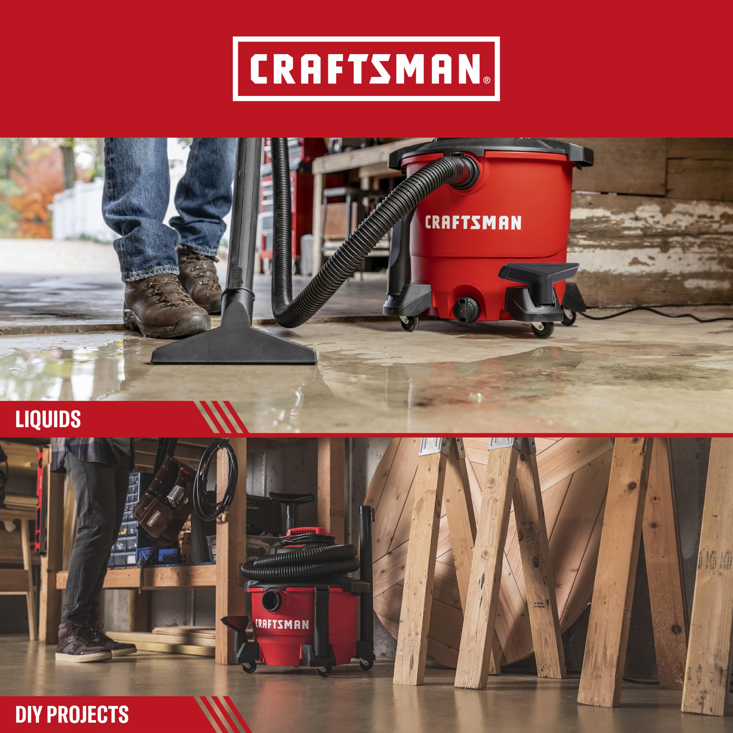 CRAFTSMAN Wet Nozzle - Clean Wet Messes -4
