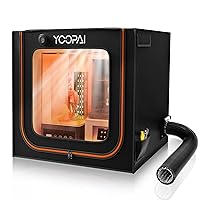 Vista 10 de Cubierta de resina para impresora 3D con ventilación, cubierta de tienda ventilada para impresora 3D, elimina olores, a prueba de polvo, aísla