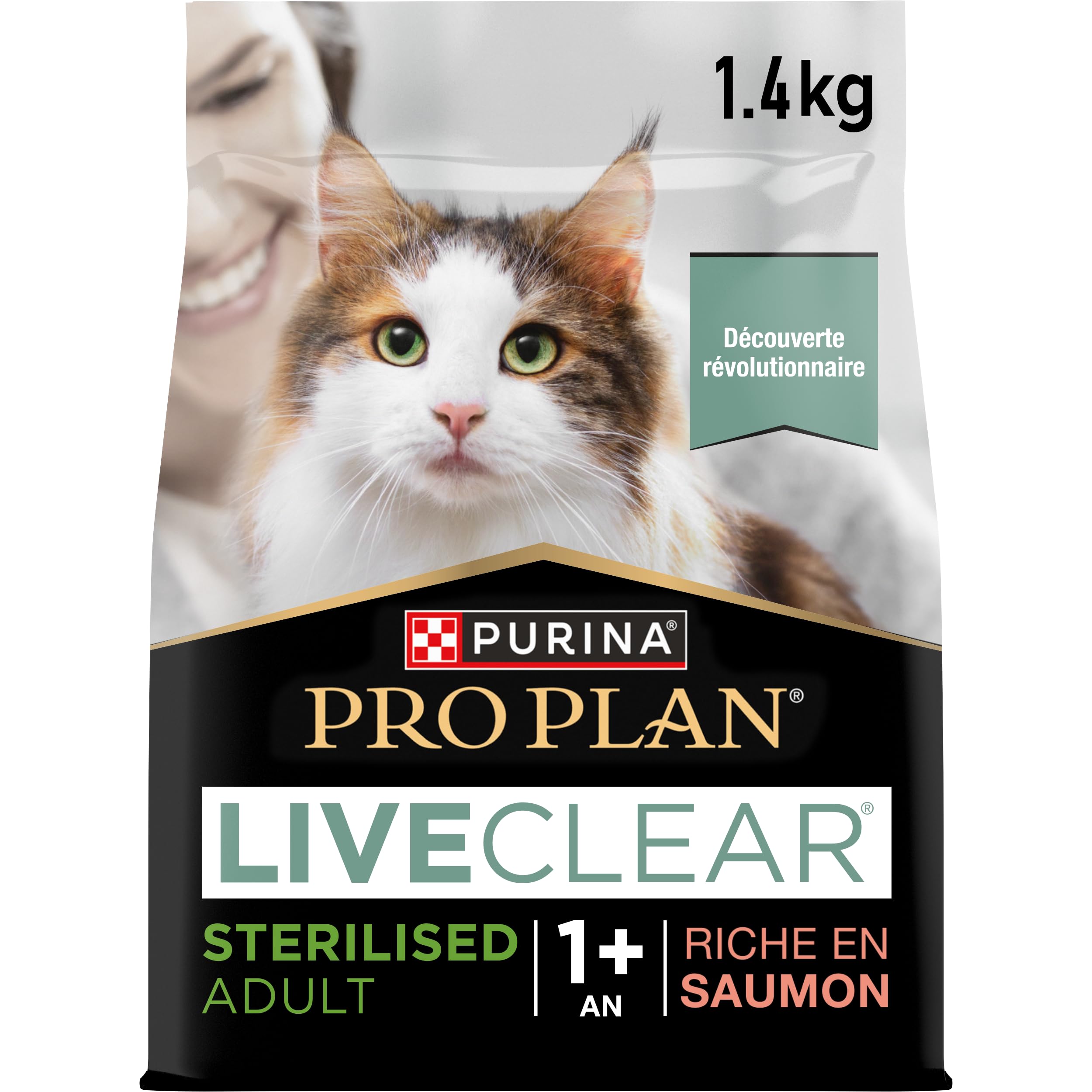 PRO PLAN LIVECLEAR Adulte Stérilisé Saumon 1,4kg
