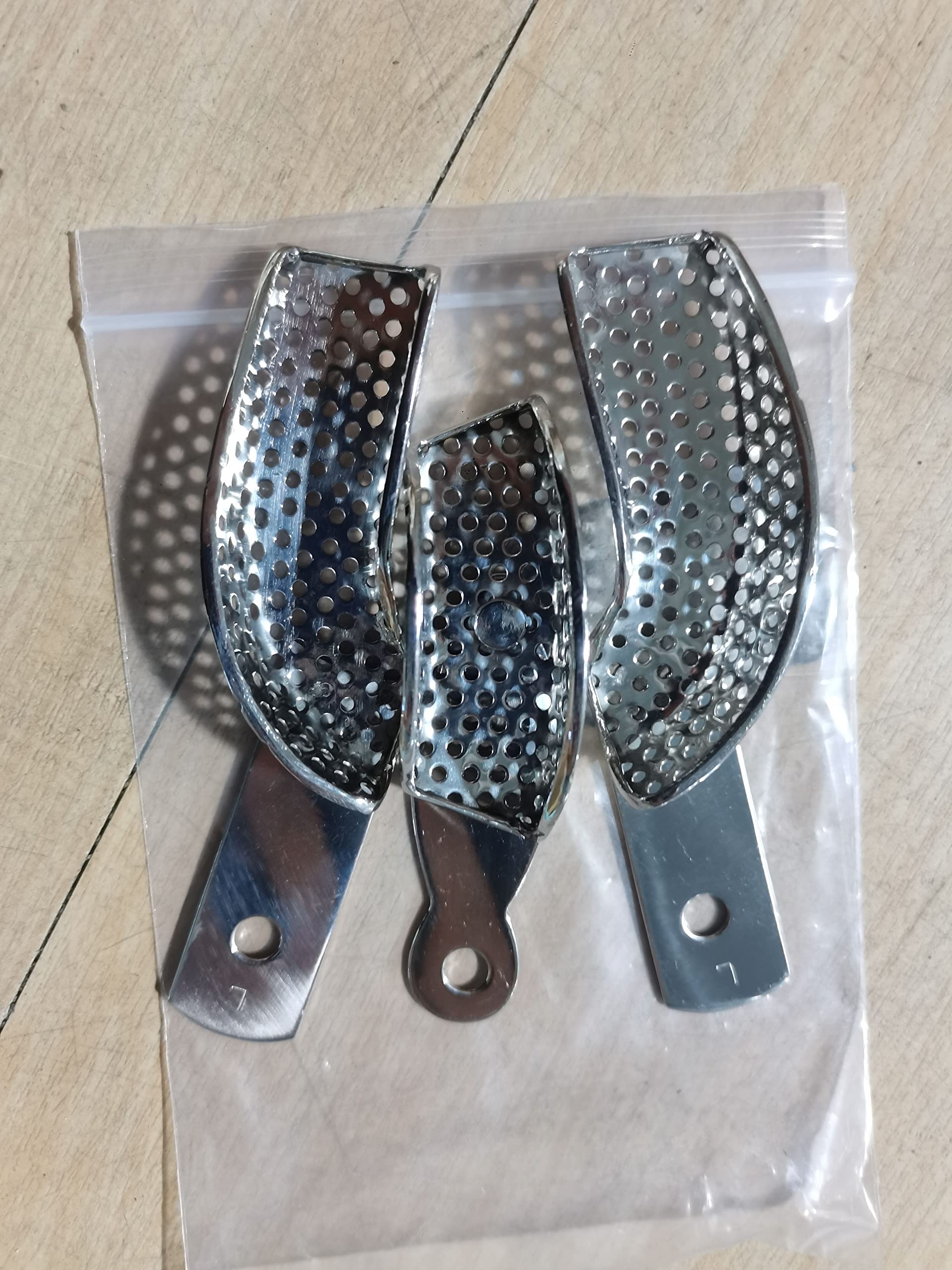 Dental Impression Tray Rotatable Adjustable Stainless Steel Impression