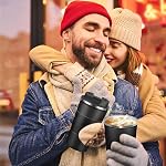 Travel Mug Reusable Coffee Cups 510ml/17oz Insulated Mug Thermal Tumbler to Go with Lid Leak Proof Thermal Insulated Vacuum Insulation Stainless Steel Bottle for Hot Cold Drinks